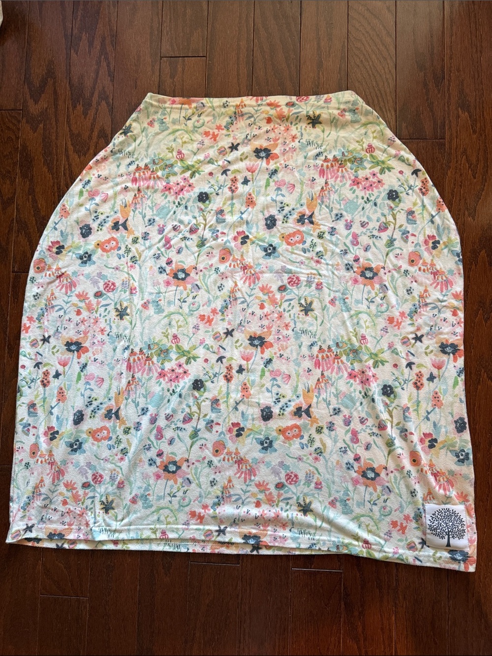 Parker Baby Multi-use Cover car seat nursing cover, bloom floral print